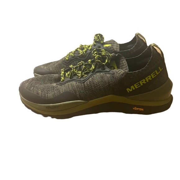 MERRELL Men’s MAG-9 Running Shoes in Olive Size 8.5 — Very Gently Worn - Picture 8 of 11